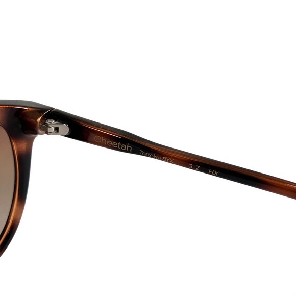 Smith Optics Cheetah Sunglasses Tortoise Polarized Brown Gradient Lens NEW - Picture 4 of 7